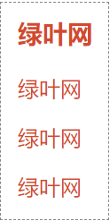 CSS 群组选择器的基本用法