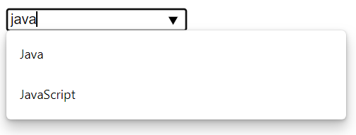 HTML autocomplete属性示例效果2