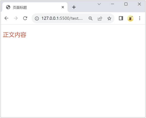 HTML head示例