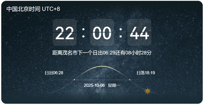 网页时钟