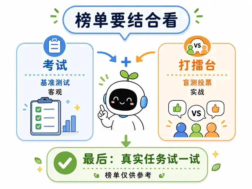 结合基准测试与打擂台盲测:如何通过真实任务选型最适合的大模型