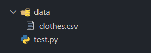 Matplotlib散点图的项目结构