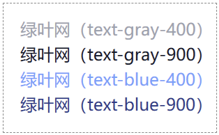 Tailwind CSS 定义文本颜色